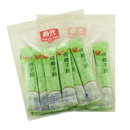 春光纯椰子粉500克小包无糖精无植脂末椰汁粉海南三亚特产椰奶粉
