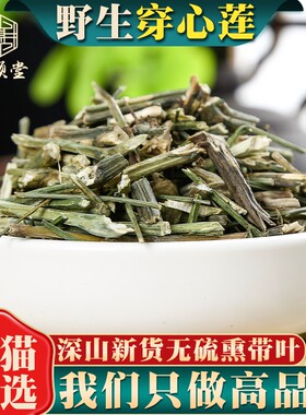 穿心莲中药材500克250g穿心莲粉穿心连川心莲金香草正品穿心莲粉