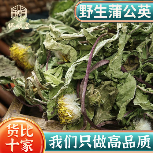 野生蒲公英整根500g克中药材正品