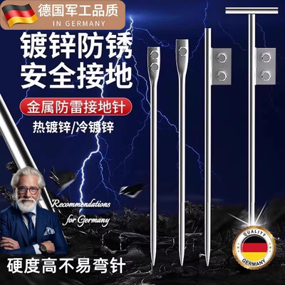 德国品质地线接地针防雷避雷针
