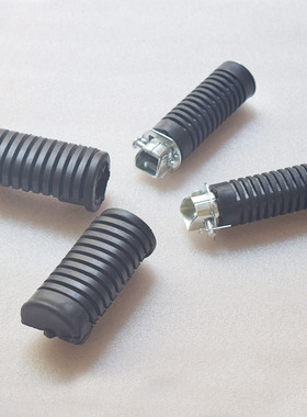 摩托车CG125珠江ZJ前后脚踏 老款幸福XF花猫左右脚蹬踩脚搁脚胶