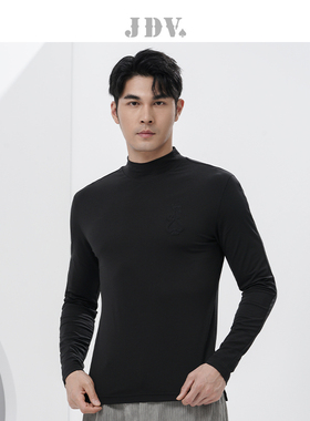 JDV奥莱旗舰店春秋折扣新品男装长袖T恤男士打底衫上衣WTA2503