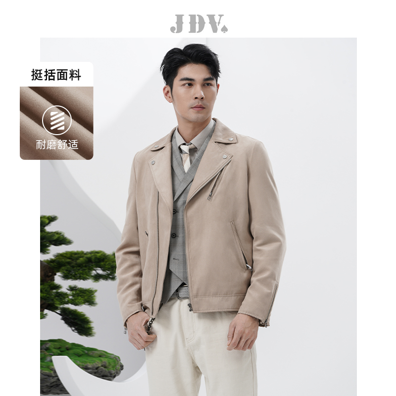 翻领秋季时尚jdv夹克外套