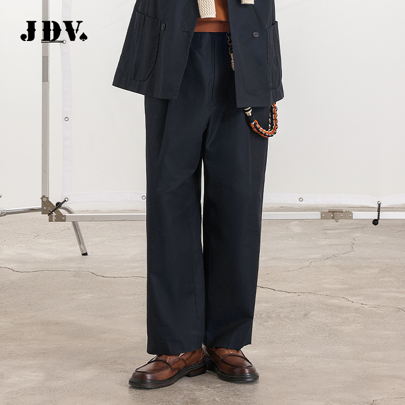 JDV2025夏季新款九分休闲裤