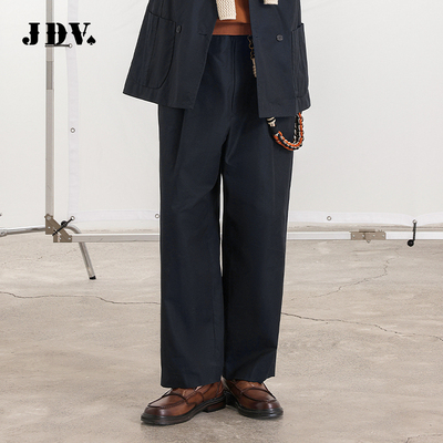 JDV2025夏季新款九分休闲裤