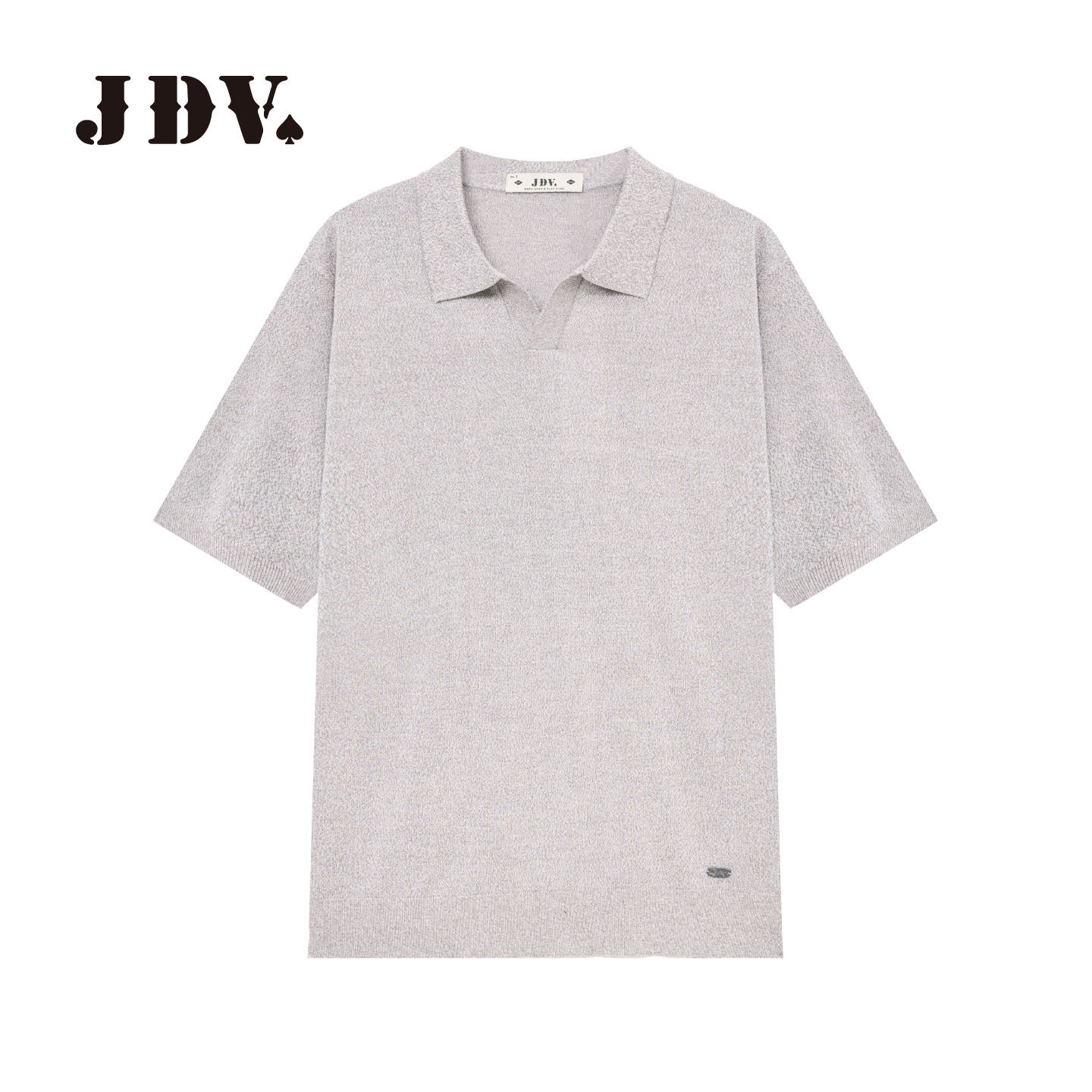 JDV莱赛尔男士百搭短袖POLO衫