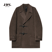 纯羊毛大衣中长款 JDV奥莱旗舰店冬季 折扣新品 保暖加厚双面呢外套
