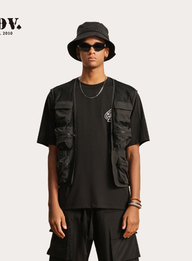 JDV男装商场同款2025春秋新款休闲马甲男士廓形坎肩SCV4062