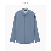职场商务长袖 正装 衬衫 JDV奥莱旗舰店春秋折扣新品 男士 衬衣WIF23