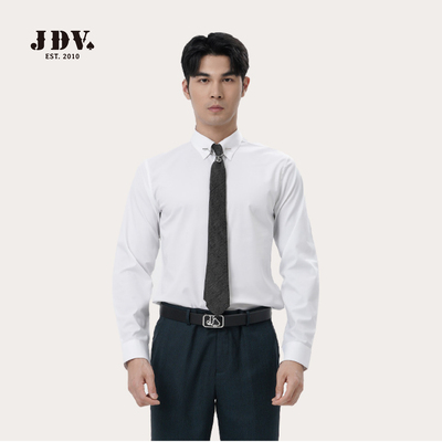 JDV男装商务长袖正装衬衫
