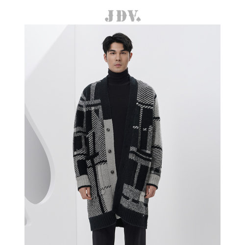 针织毛织开衫外套jdv绵羊毛