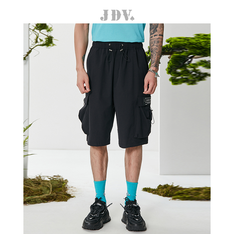 JDV五分裤黑色休闲舒适