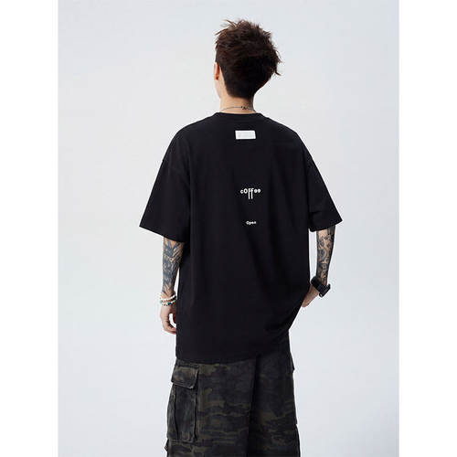 〔PLUS NO LOGO〕bdls工作室HAOZHI悟空有货美式宽松重磅短袖T恤