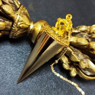 原创srt神秘学灵摆疗愈调频新手可用合金金色