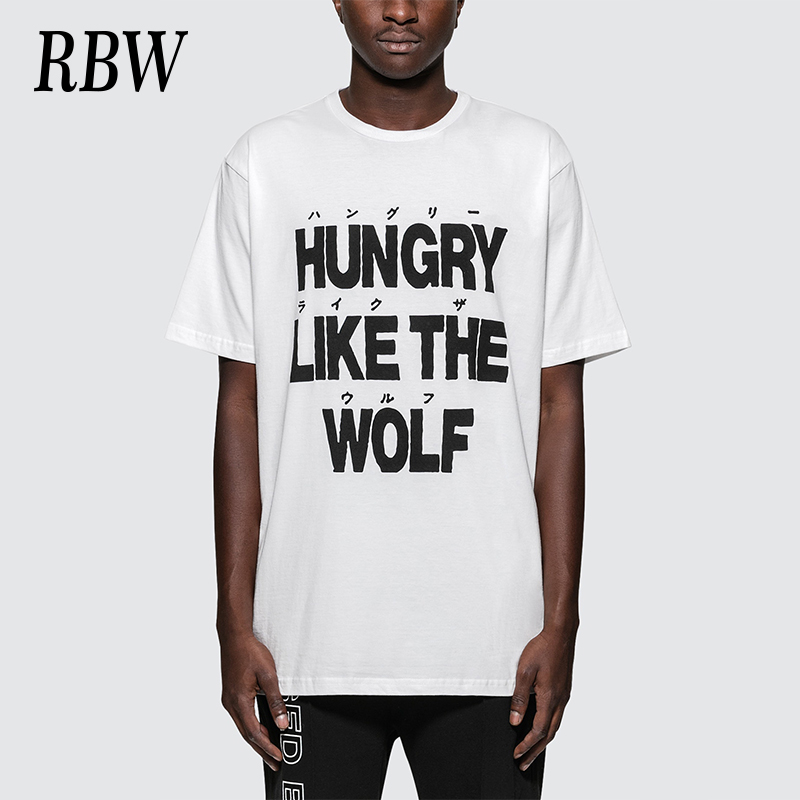 RAISED BY WOLVES/RBW HUNGRY T-Shirt ×Öĸӡ»¨ ÄÐÅ®ÐÝÏжÌÐäTÐô