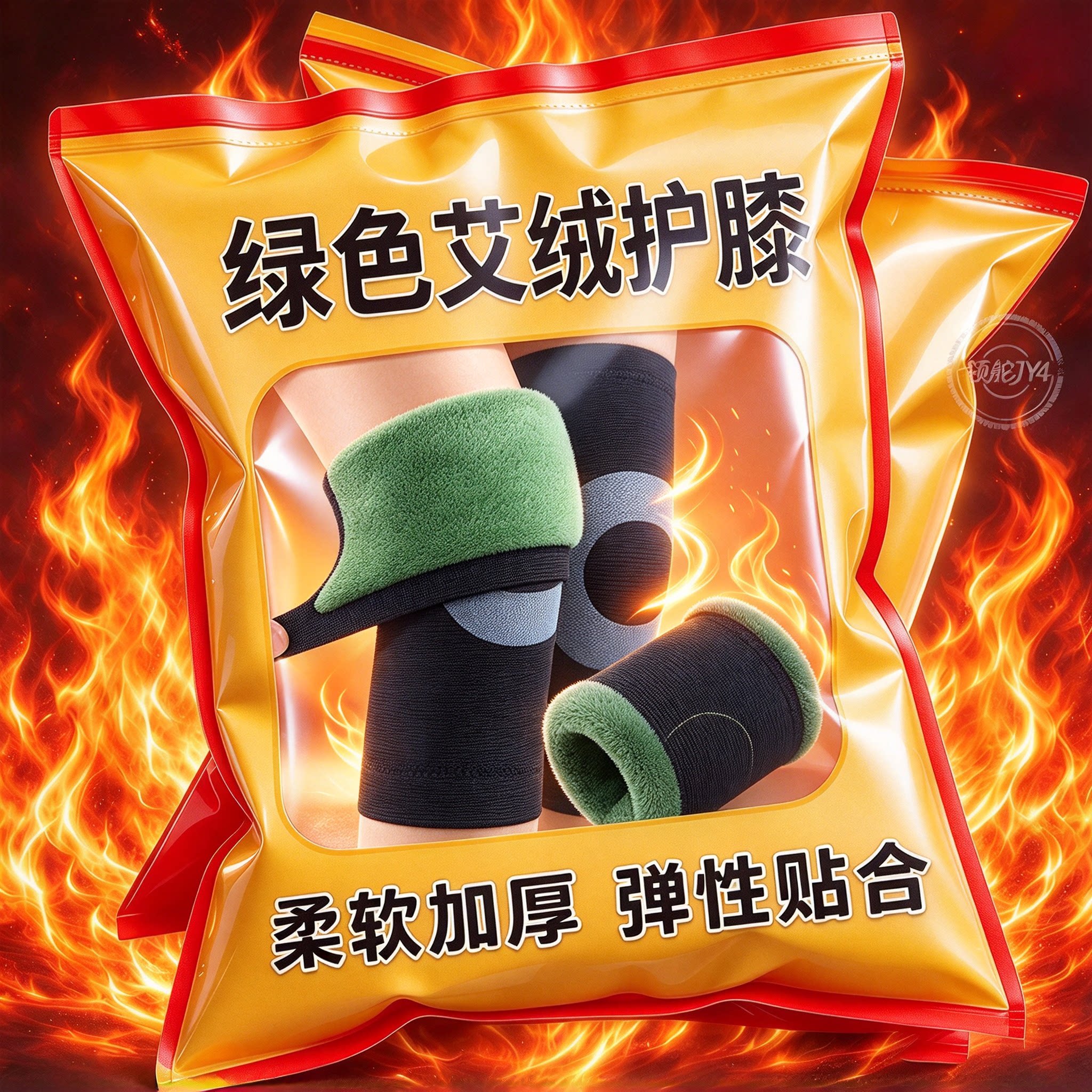 艾绒四季保暖防寒防滑护膝