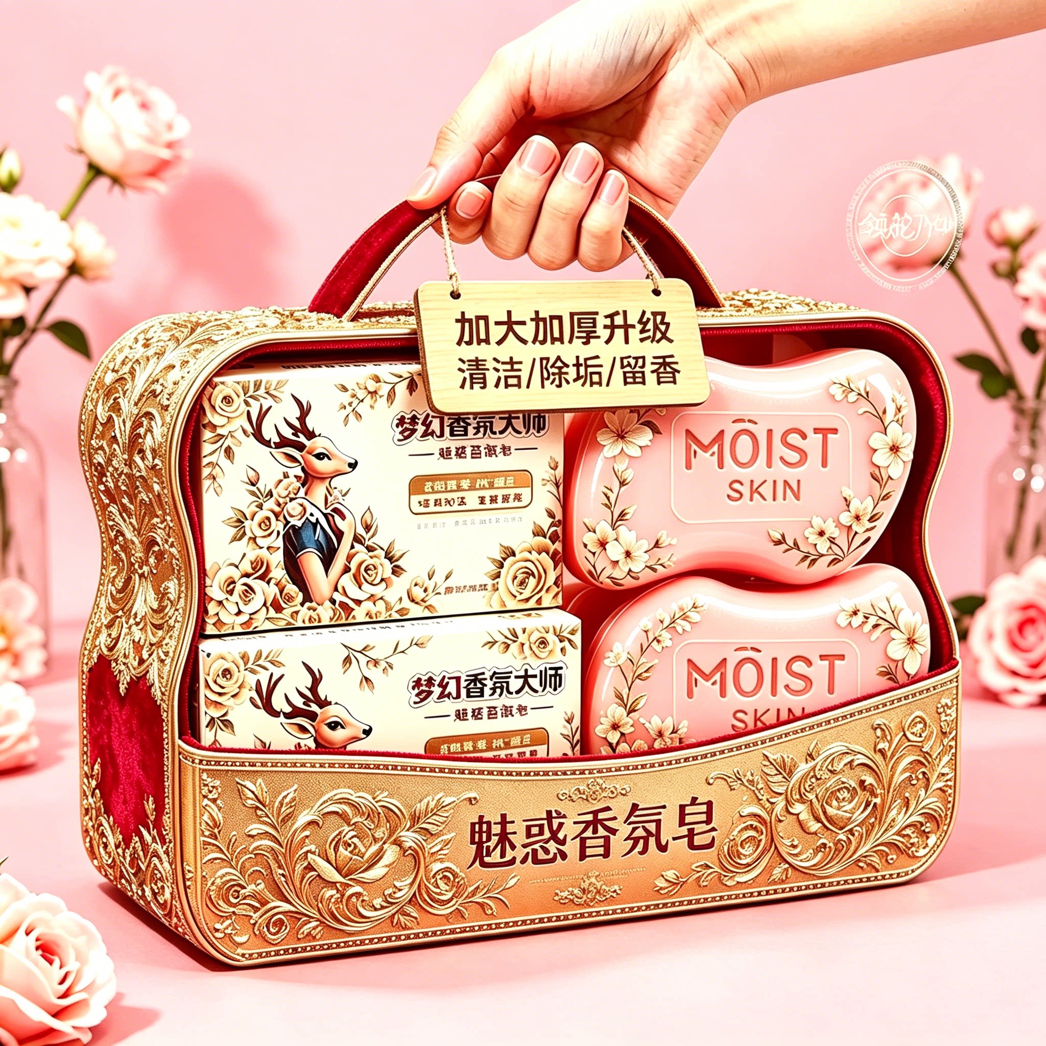 梦幻香氛大师香皂保湿留香