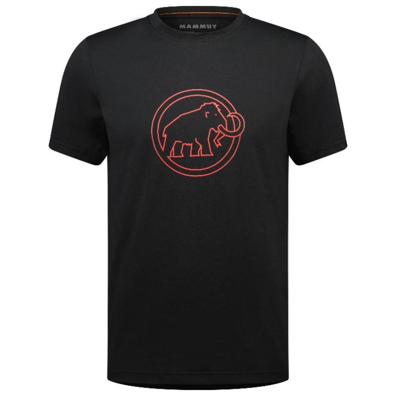 mammut猛犸象男式qd经典logo户外透气短袖速干运动t恤1017-02012