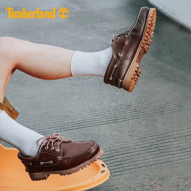 22春夏新品Timberland添柏岚户外男士牛皮舒适经典船鞋男鞋30003