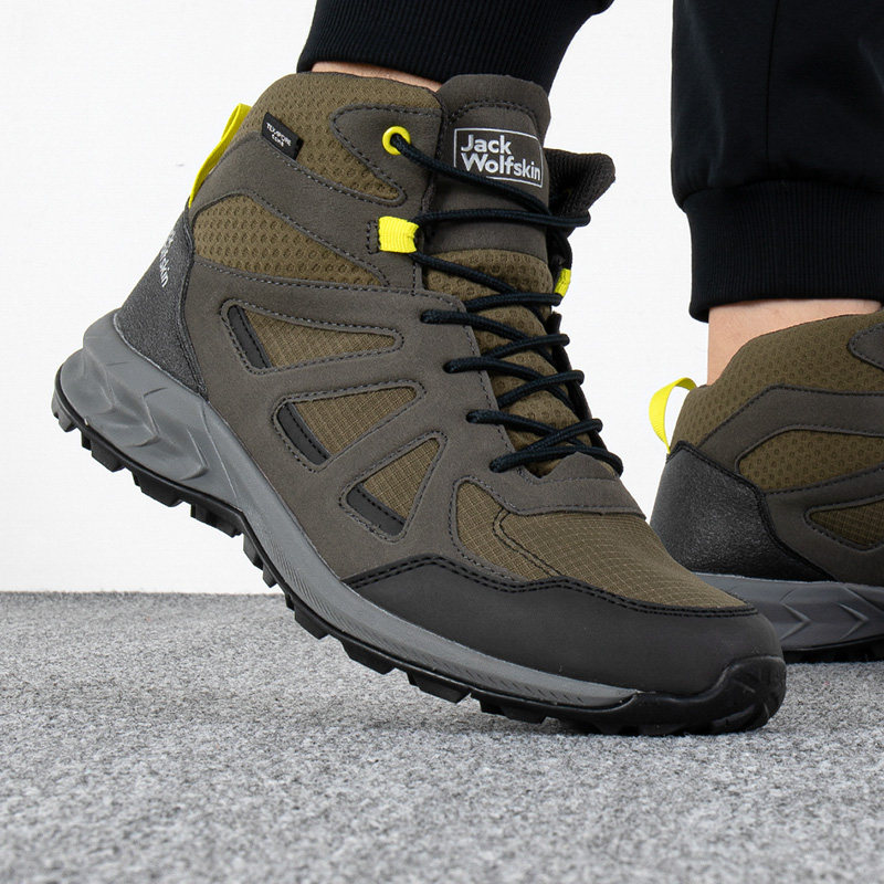 特价秋冬jack wolfskin狼爪登山鞋男鞋户外休闲运动徒步鞋4051261
