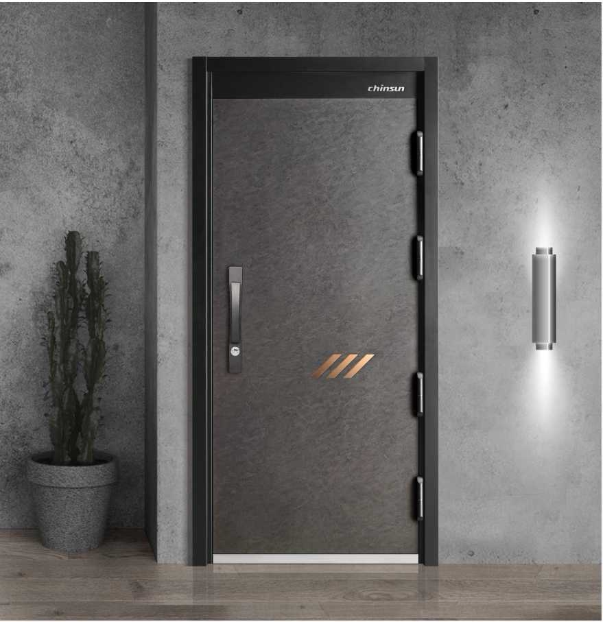 群升星耀九头双快双通锁体甲级防盗门