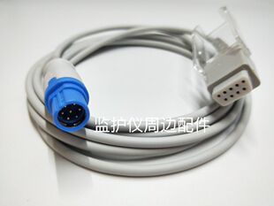 德尔格 西门子心电监护仪血氧延长线 血氧转接线 血氧主电缆