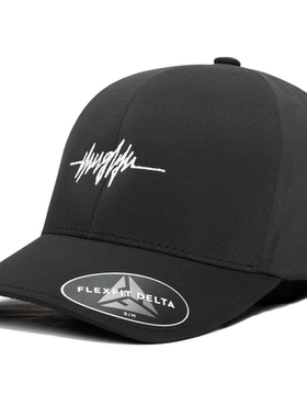 FLEXFIT DELTA 全封闭轻薄鸭舌帽潮牌刺绣棒球帽男士大头围帽子女