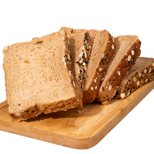 0脂肪全麦面包无代餐主食减专用肥蔗糖减独立脂包装粗粮零食早餐