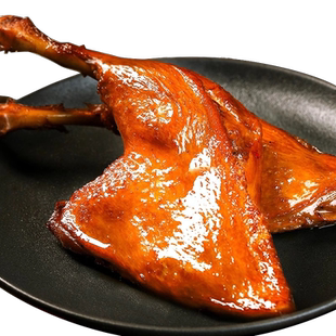 盐焗卤味大鸭腿开袋即食熟肉类鸡腿充饥整箱夜宵零食休闲小吃食品