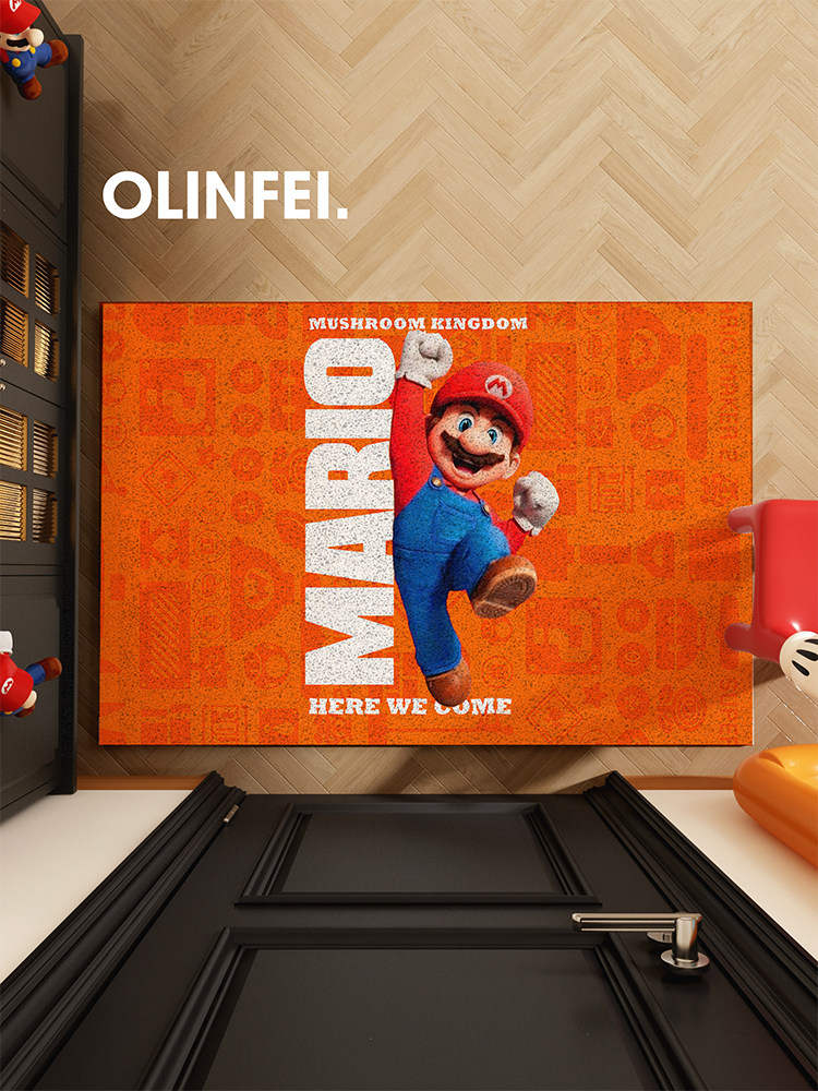 卡通可爱进门地垫入户门垫2025新款地毯玄关门口丝圈脚垫防滑耐脏,居家布艺,入户地垫,淘宝优惠券,粉丝福利购,淘宝优惠卷