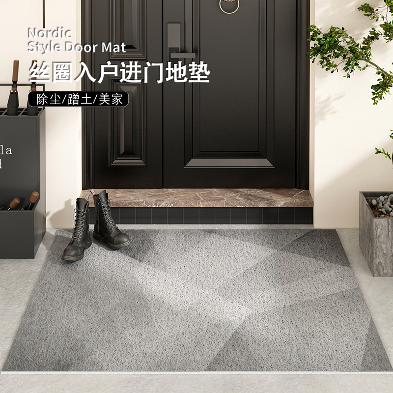 入户门地垫轻拍即可去除灰尘