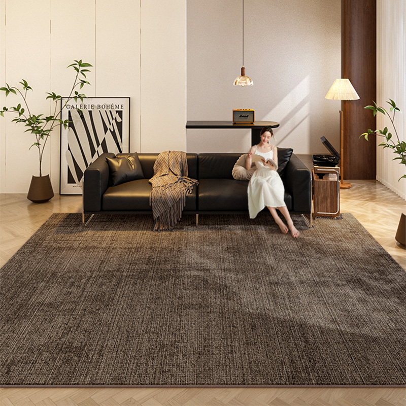 客厅轻奢高级感防水防污地毯