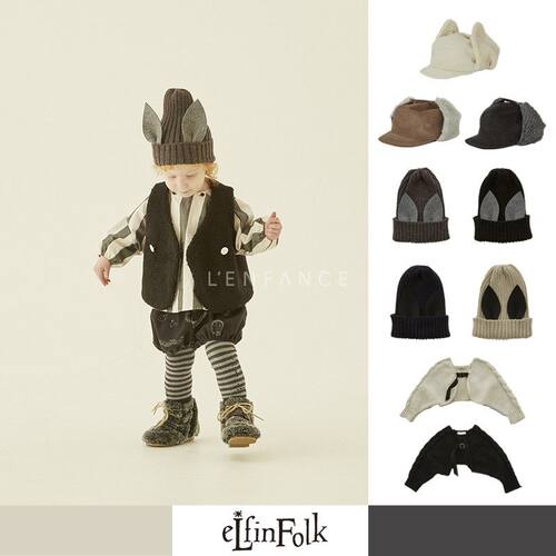 ELfinfolk23AW宝宝儿童针织帽