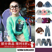 dungaree25AW日本DD儿童史努比卫衣长裤 ■D13 LENFANCE现货Denim