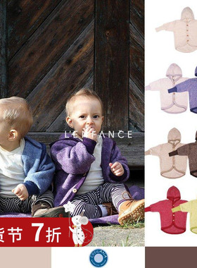 7折■新款补！LENFANCE现货Cosilana25AW宝宝新生儿羊毛开衫外套