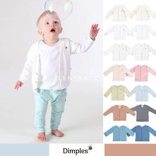 Dimples小蜜蜂简约百搭开衫外套