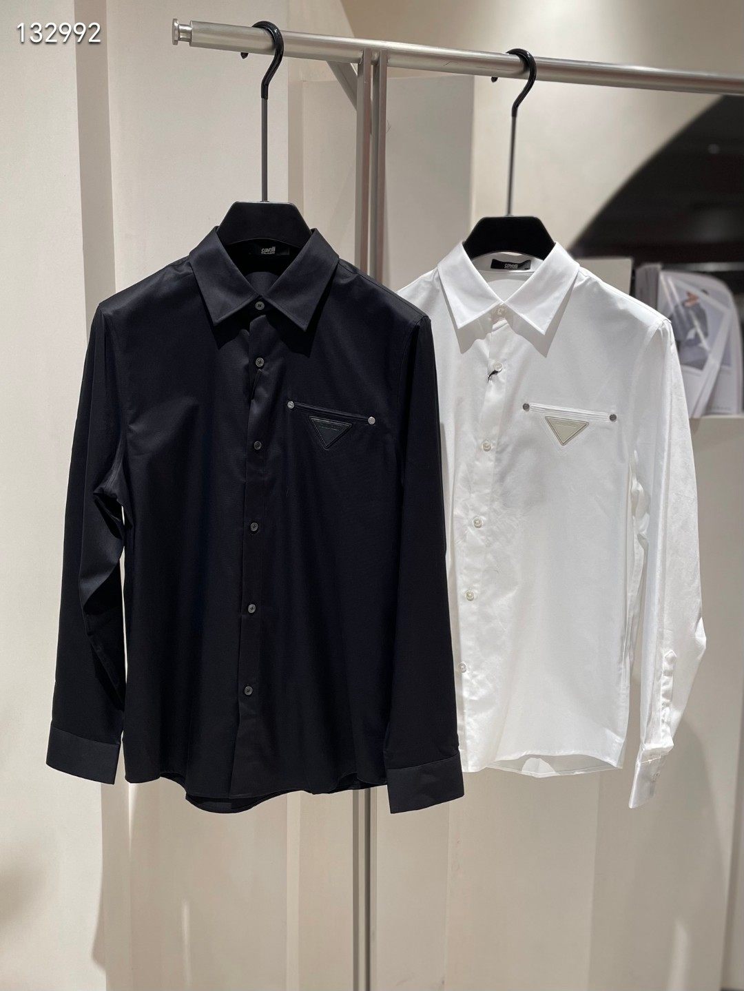 25秋冬新款 Cavalli CLASS男装潮时尚长袖衬衫 休闲