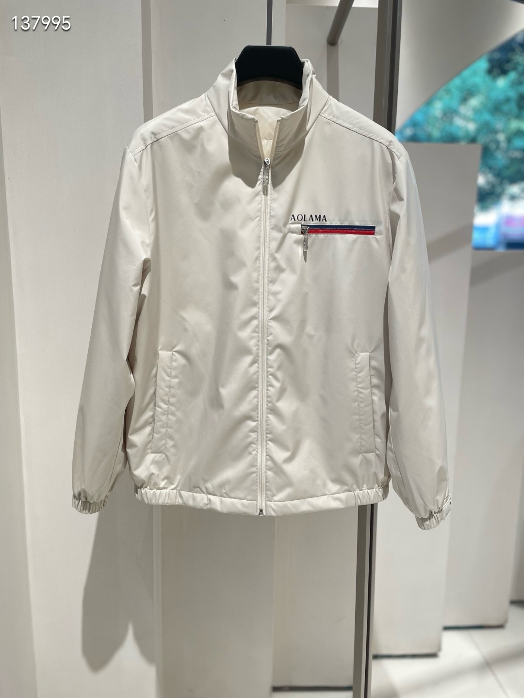 秋冬 AOLAMA奥拉玛男装外套休闲立领轻薄款羽绒服