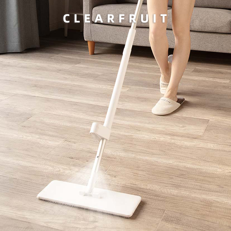 免手洗拖把喷雾吸水木地板一拖净