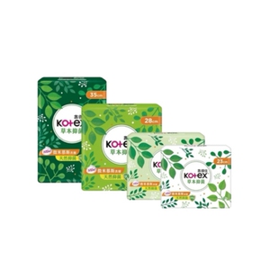 台湾购Kotex靠得住草本抑菌卫生巾姨妈巾护垫卫生棉