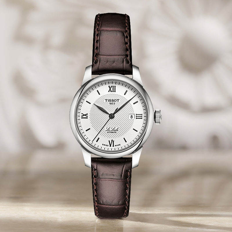 天梭瑞士简约时尚机械女表Tissot