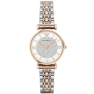 高级腕表AR1926 Armani阿玛尼满天星石英手表女钢带时尚 海外版