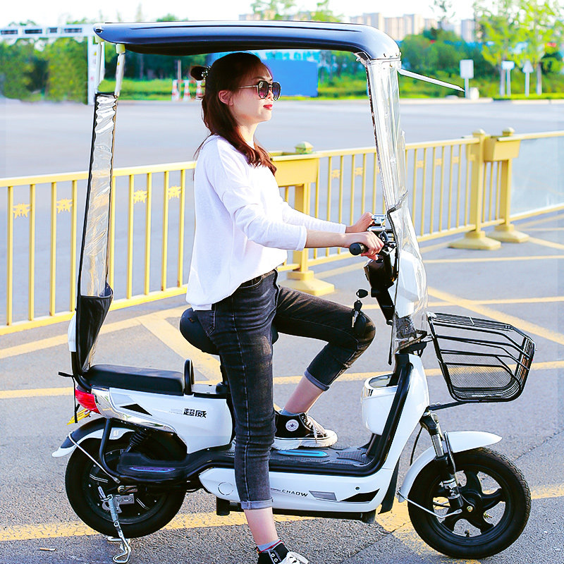 电动车雨棚夏季防晒加长硬顶防雨篷小型电瓶车挡雨棚遮阳伞雨篷