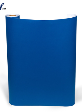 soif韩国进口家具改色膜磨砂蓝色改色膜哑光自粘贴膜家具翻新贴纸