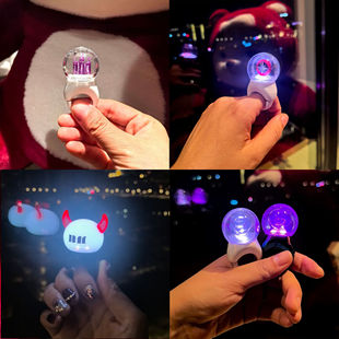 韩团女娃城堡SVT应援棒戒指灯可亮可变多色ZB1 Babymonst SK