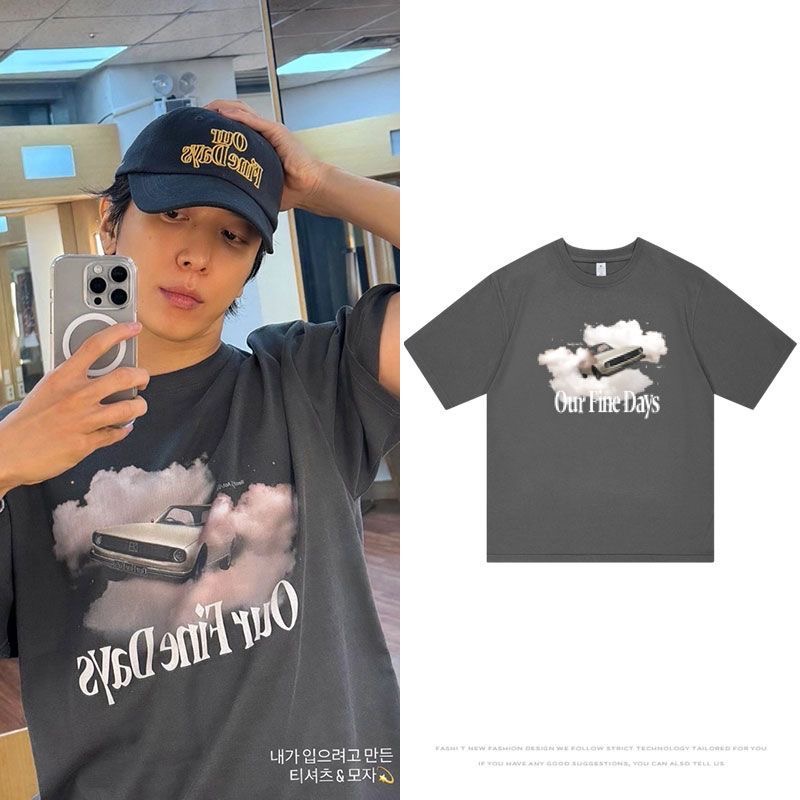 20205CNBLUE郑容和演唱会OurFineDays周边应援同款短袖T恤上衣服