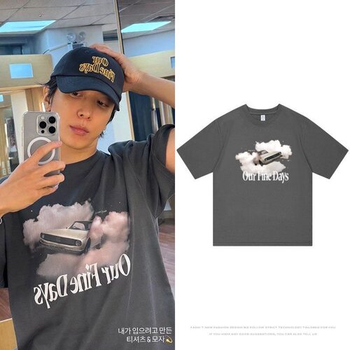 20205CNBLUE郑容和演唱会OurFineDays周边应援同款短袖T恤上衣服