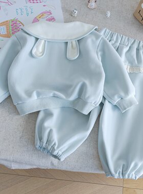 女童套装2026新款儿童春秋装卫衣两件套女宝宝春秋衣服小女孩洋气