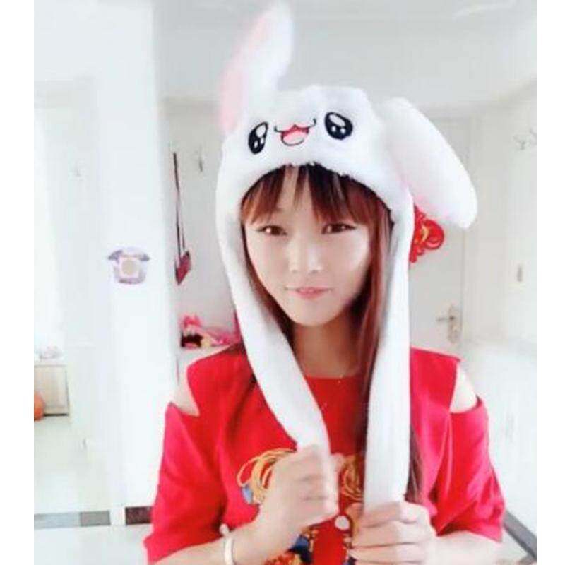 Sweet ins scarf automatic Rabbit hat Jumping adult Liu Tao Hat net Bunny Manual boy clothes keep warmin the Accessories/Leather belt/Hat/Muffler , Hat  category - from Buy2taobao.com to provide professional Taobao agent buy service