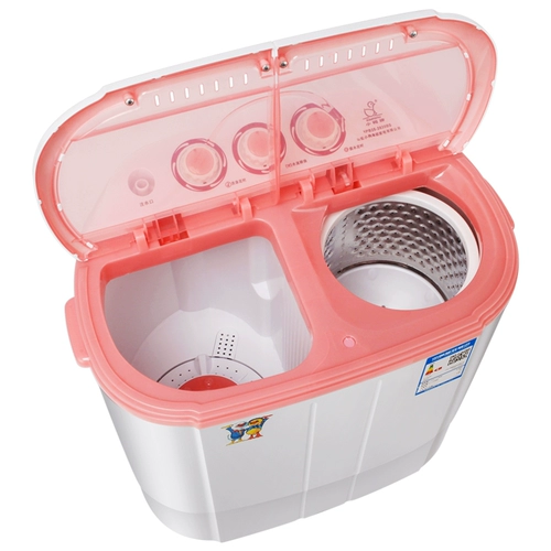 小鸭牌 Официальный флагманский магазин небольшая мини -стиральная машина полуавтоматические двойные цилиндры младенца детской элюирование интегрировано